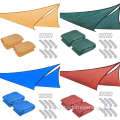 Triangle Sun Shade Vela per sfumature per vele all'aperto